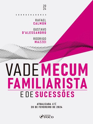 cover image of Vade Mecum Familiarista e de Sucessões